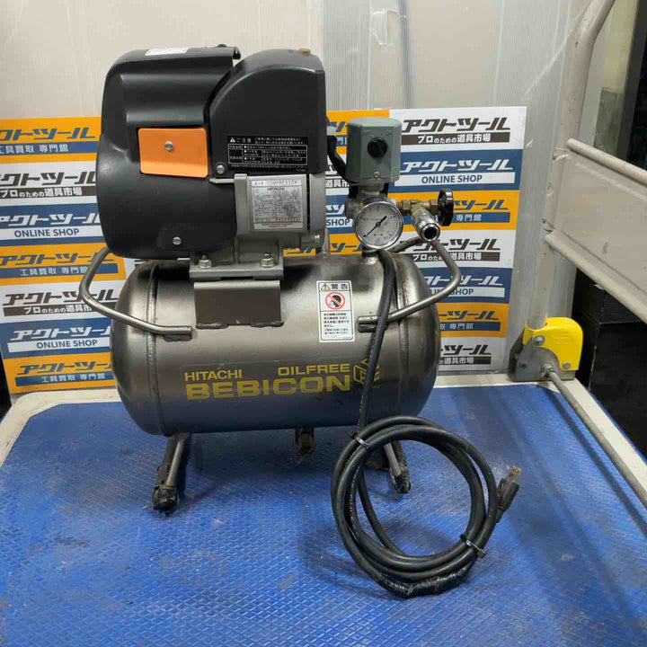 ◇日立産機(HITACHI) ベビコン 0.2LE-8SB コンプレッサ【草加店】