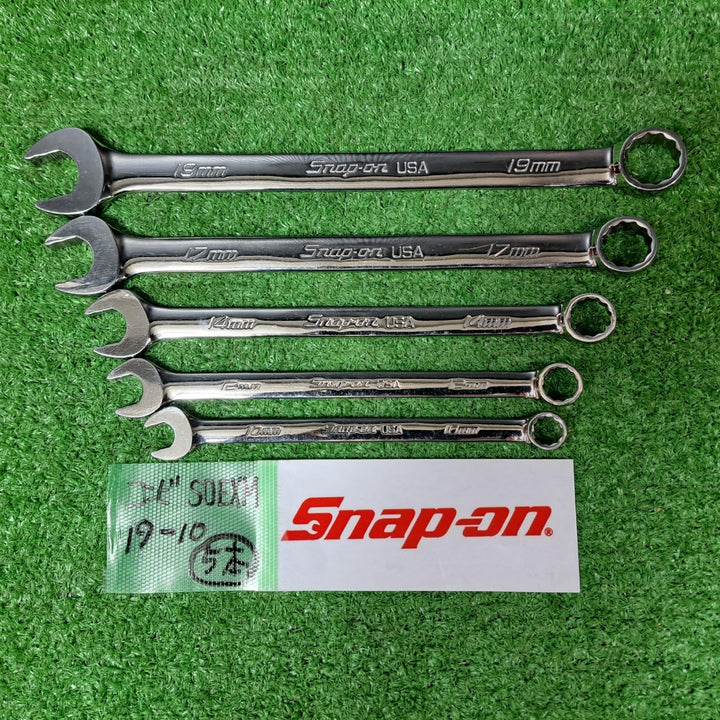 スナップオン/Snap-on フランクドライブコンビネーションレンチ SOEXMシリーズ 5本セット 10mm-19mm【岩槻店】