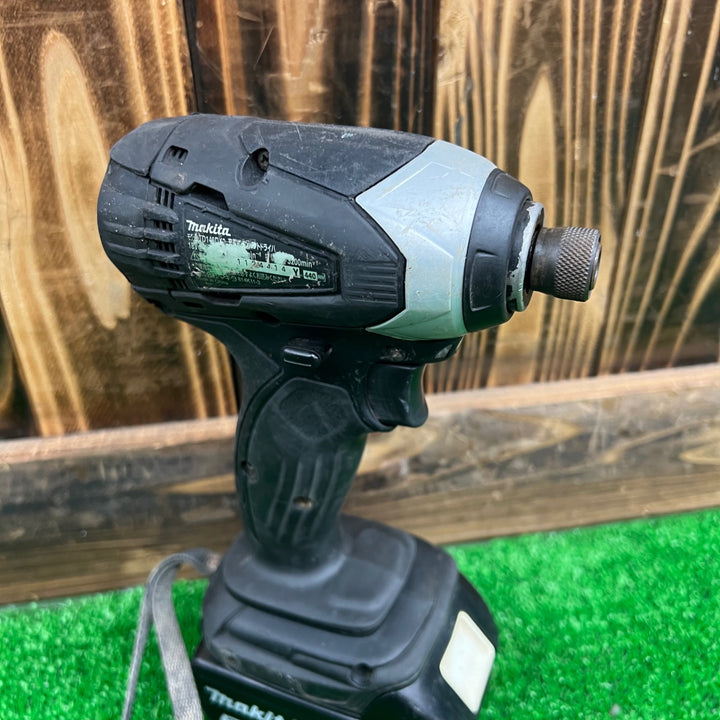 マキタ 18Vインパクトドライバ TD146DX2B 本体+バッテリ ビットスリーブ動き渋め【桶川店】