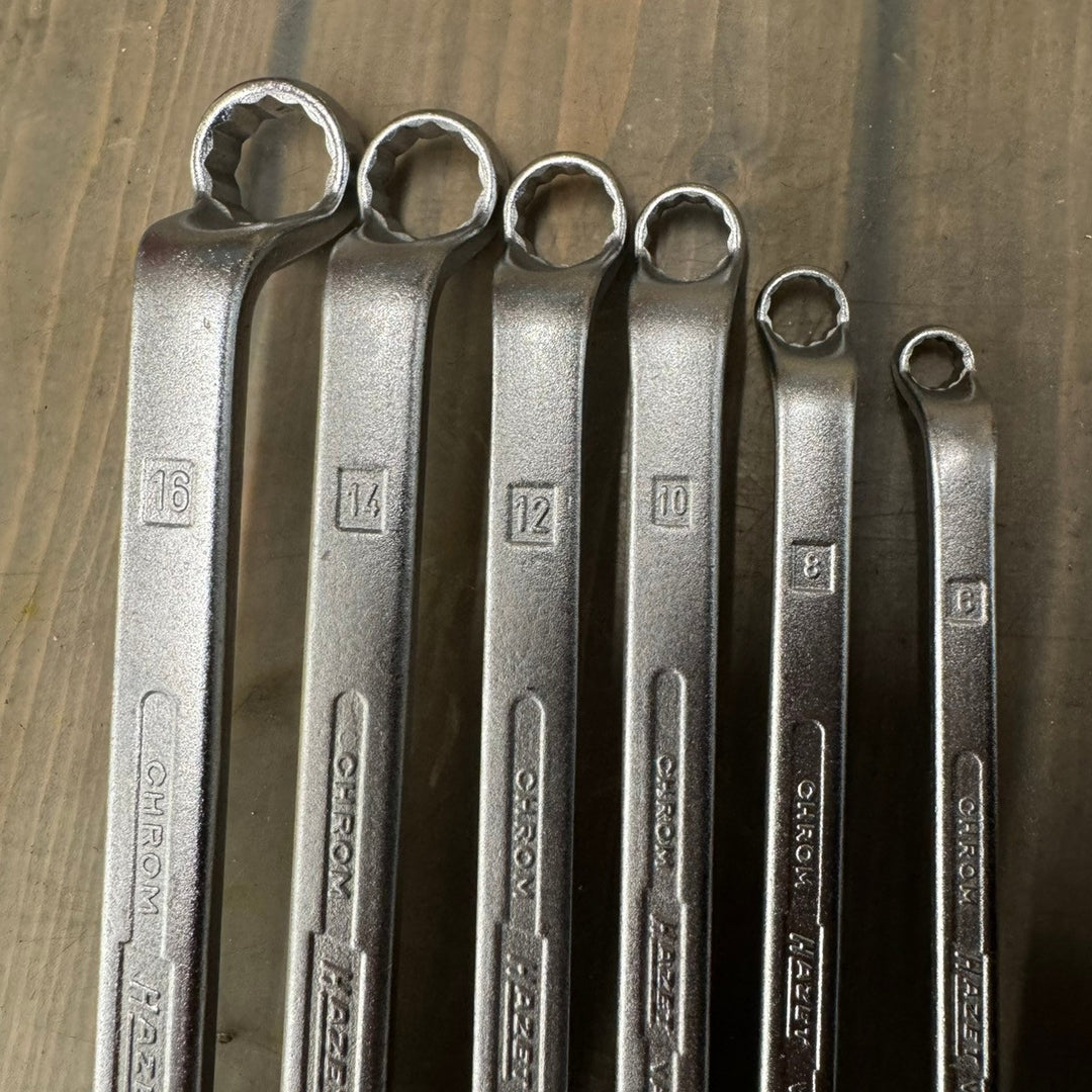 HAZET ハゼット ダブルボックスエンドレンチ 6本セット 6-7、8-9、10-11、12-13、14-15、16-17【戸田店】