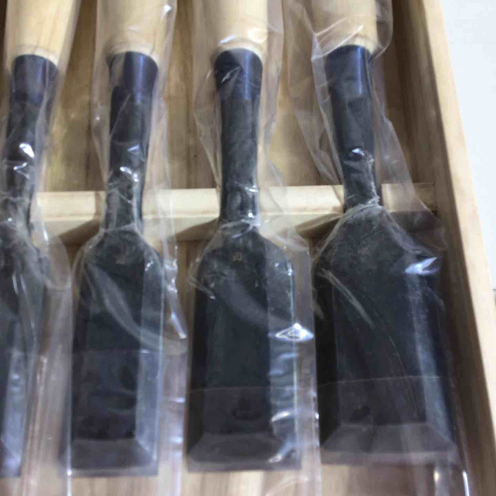 【未使用品】カネ武 叩き鑿 6本組 高橋和己 典三 鑿 鉋 大工道具 【戸田店】
