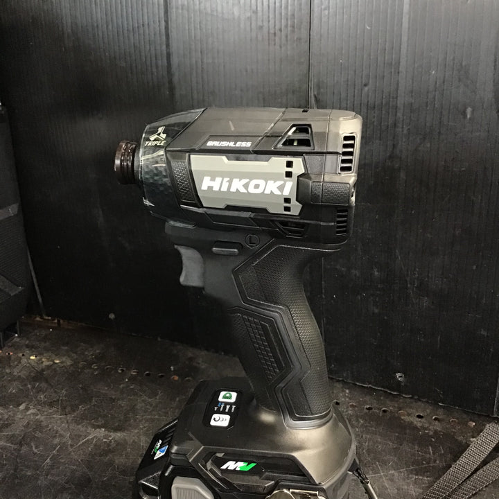 ★ハイコーキ(HIKOKI ※旧:日立工機) コードレスインパクトドライバ ストロングブラック WH36DD(2XHBZ)【草加店】