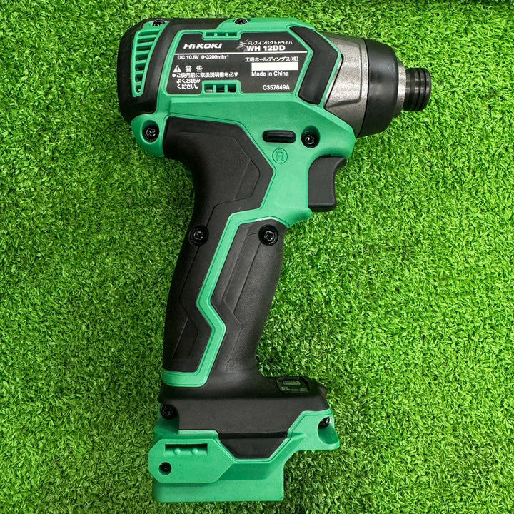 【特別特価!展示品・未使用】 ハイコーキ HiKOKI 10.8V コードレスインパクトドライバー WH12DD(NN) 本体のみ 【桶川店】