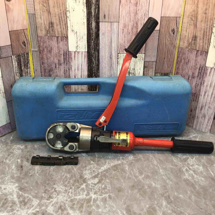 ◇泉精器(IZUMI) 手動油圧式圧着工具 9H-150【八潮店】