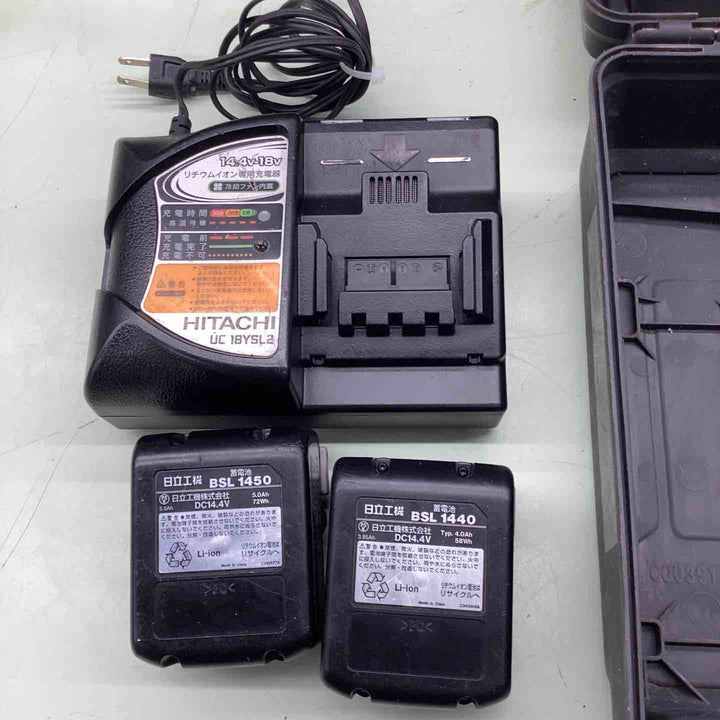 ★ハイコーキ(HIKOKI ※旧:日立工機) コードレスインパクトドライバー WH14DBAL(2LSCK)(W)【越谷店】