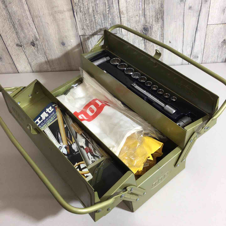 【未使用品】TOP 携帯工具セット TTS-750 エプロン付【戸田店】