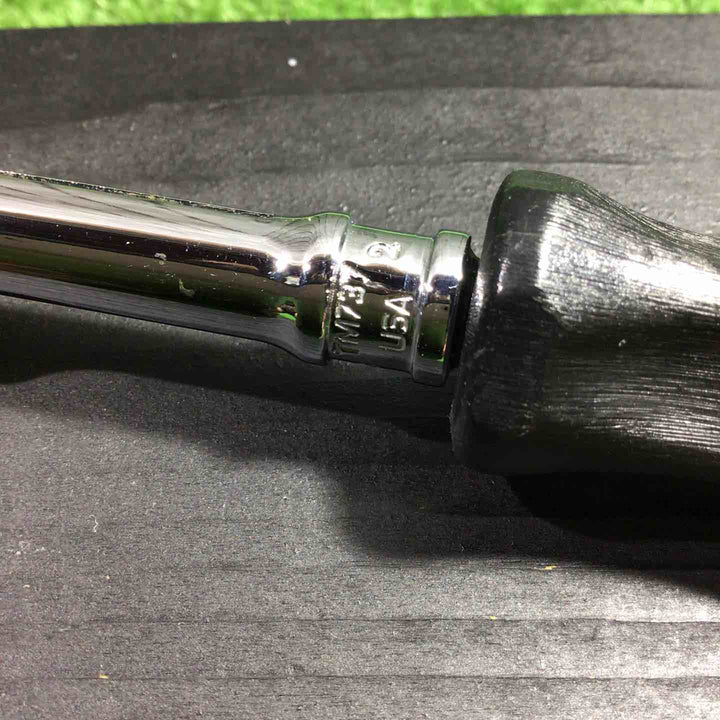 スナップオン(Snap-on) 1/4スイベルラチェットハンドル TM737 旧グリップ 【川口店】