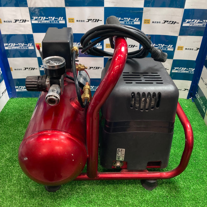 〇藤原産業 (SK11) オイルレス エアーコンプレッサー SR-045 タンク容量 4L SR-L04SPT-01【草加店】