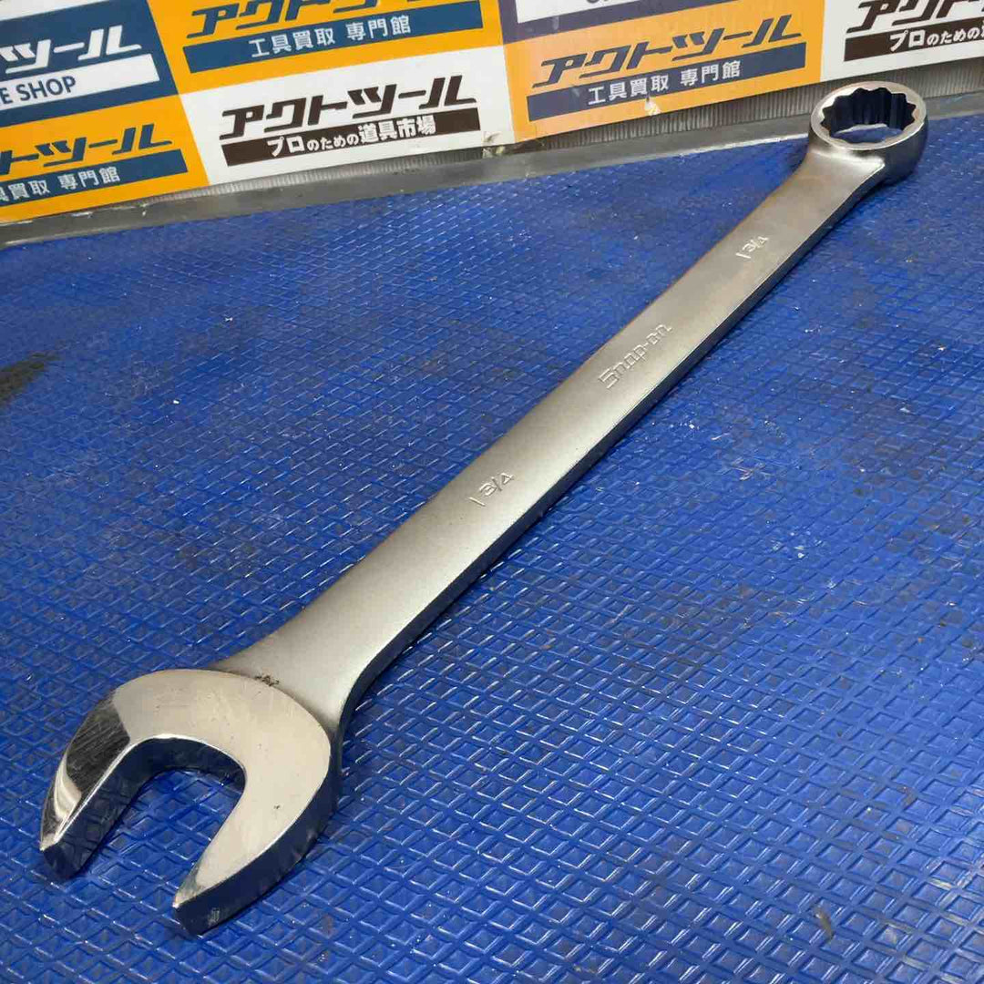 スナップオン Snap-on フランクドライブ コンビ スタンダード ハンドル レンチ 12角 1-3/4インチ OEX56A【草加店】