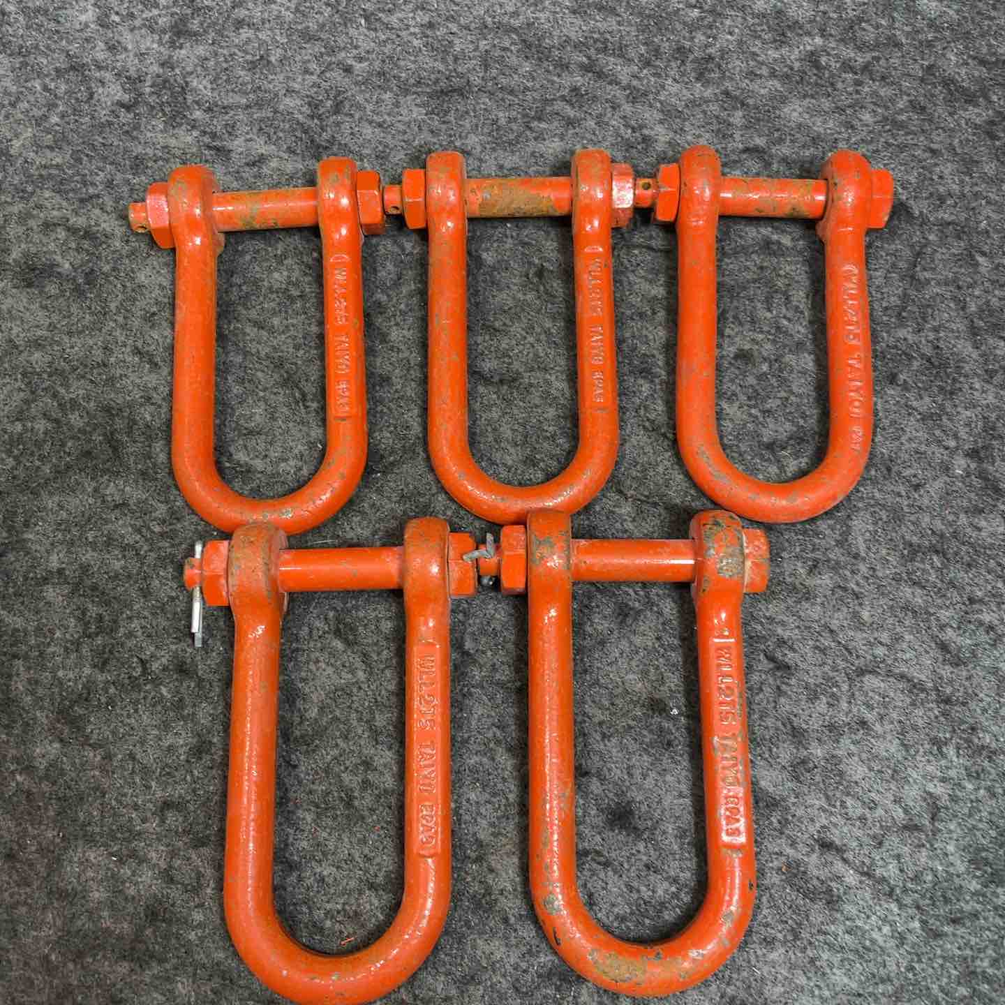 特殊工具 大洋製機工業 4t強化長シャックル5本セット販売‼️
