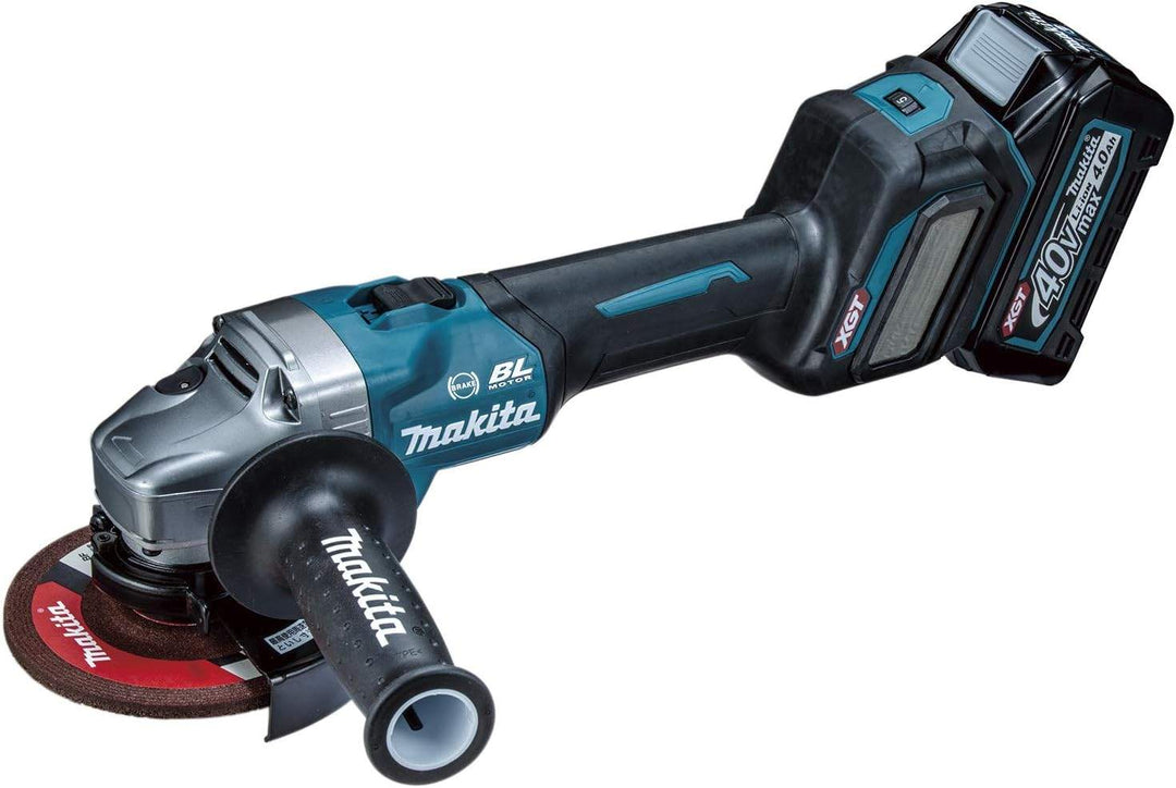 【未使用品】マキタ(makita) 125mmコードレスディスクグラインダ GA018GRMX バッテリBL4040・2本、充電器DC40RA付【桶川店】