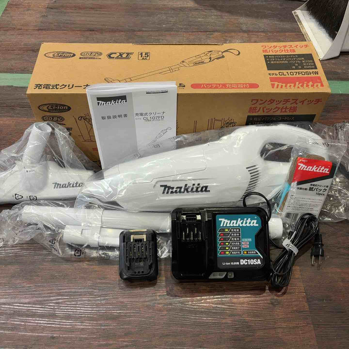 マキタ(makita) コードレスクリーナー CL107FDSHW※バッテリー中古品のみです【町田店】