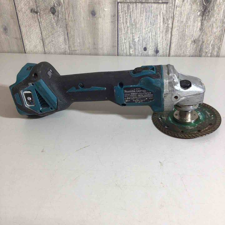 ☆マキタ(makita) 125mmコードレスディスクグラインダ GA512DZ【戸田店】