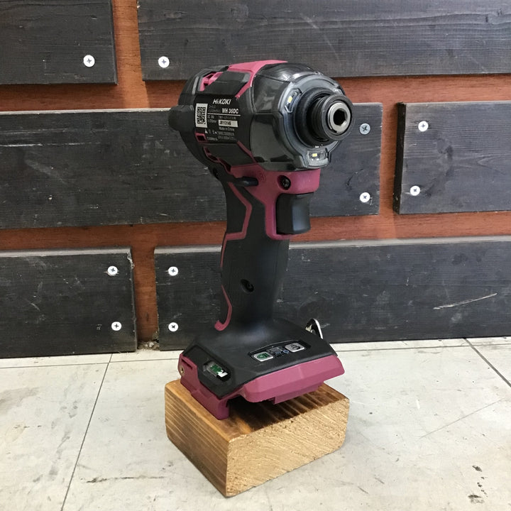 【中古美品】 ハイコーキ/HIKOKI ※旧:日立工機 コードレスインパクトドライバー WH36DC(NNR) 【鴻巣店】