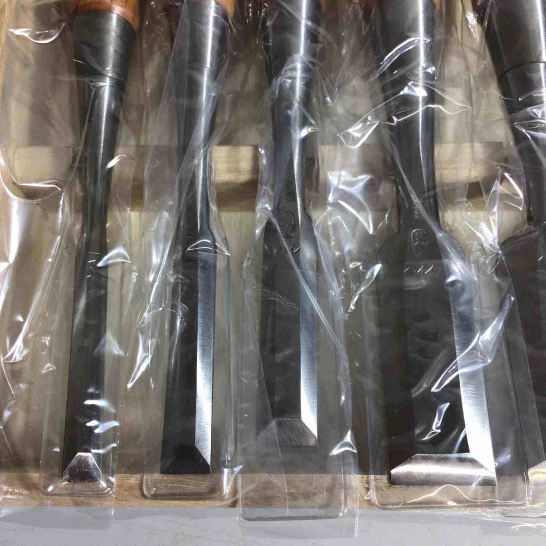 【未使用品】助丸 6本組 3分4分5分8分1寸1.2寸 奴鑿 ハイス 鑿 鉋 大工道具【戸田店】