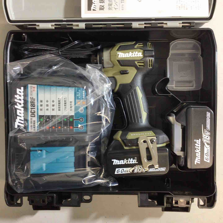 【未使用品】マキタ(makita) コードレスインパクトドライバー TD173DRGXO 3台セット オリーブ【戸田店】