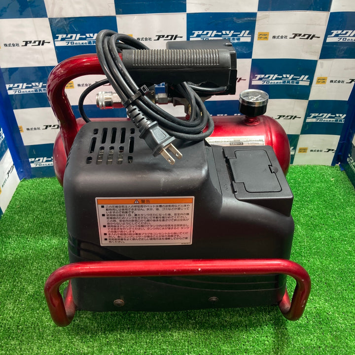 〇藤原産業 (SK11) オイルレス エアーコンプレッサー SR-045 タンク容量 4L SR-L04SPT-01【草加店】