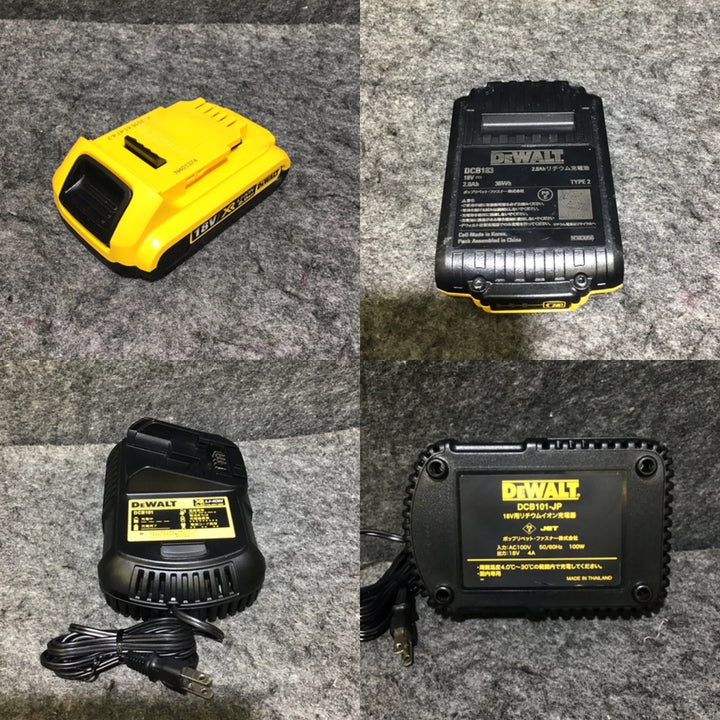 【中古品※※必ず備考をご確認ください※※】DEWALT デウォルト 18V 充電式 コードレスリベッター PB3400 バッテリー1個(2.0Ah) 充電器付【桶川店】