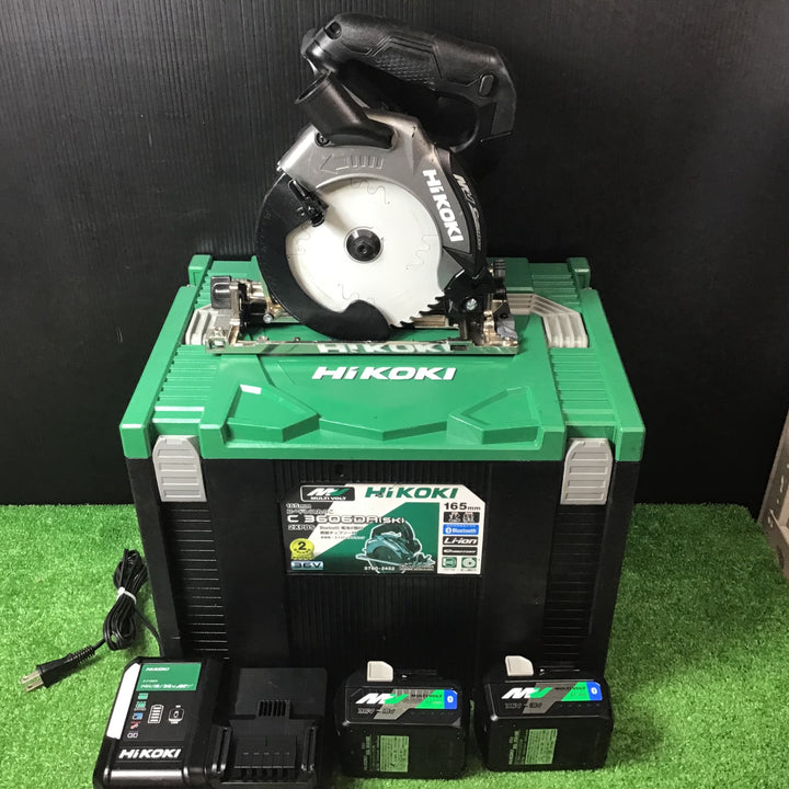 ★ハイコーキ(HIKOKI ※旧:日立工機) コードレス丸のこ C3606DA(SK)(2XPBS)【岩槻店】