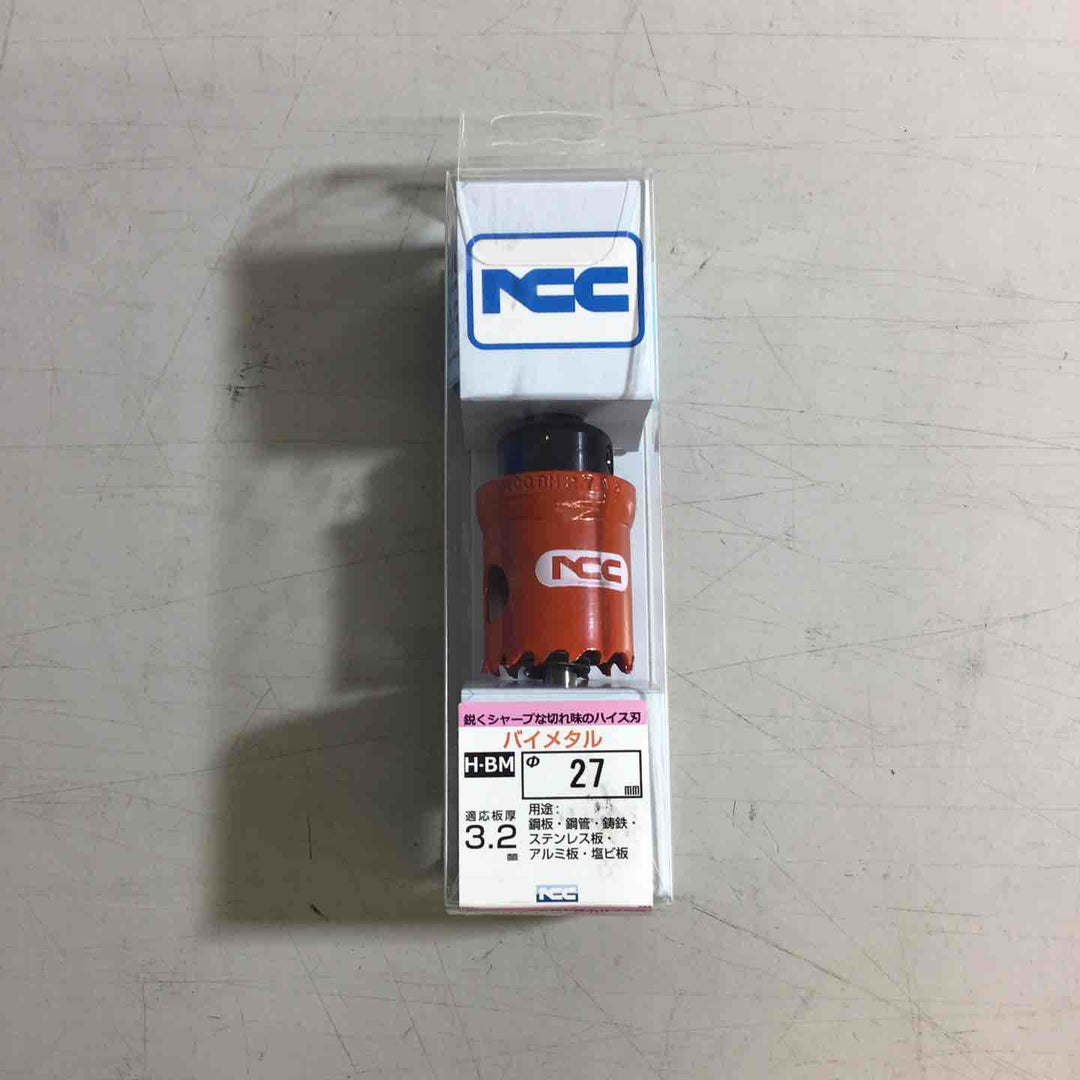 ニコテック ホールソー ハイスバイメタルホールソー 27φ HBM27【戸田店】