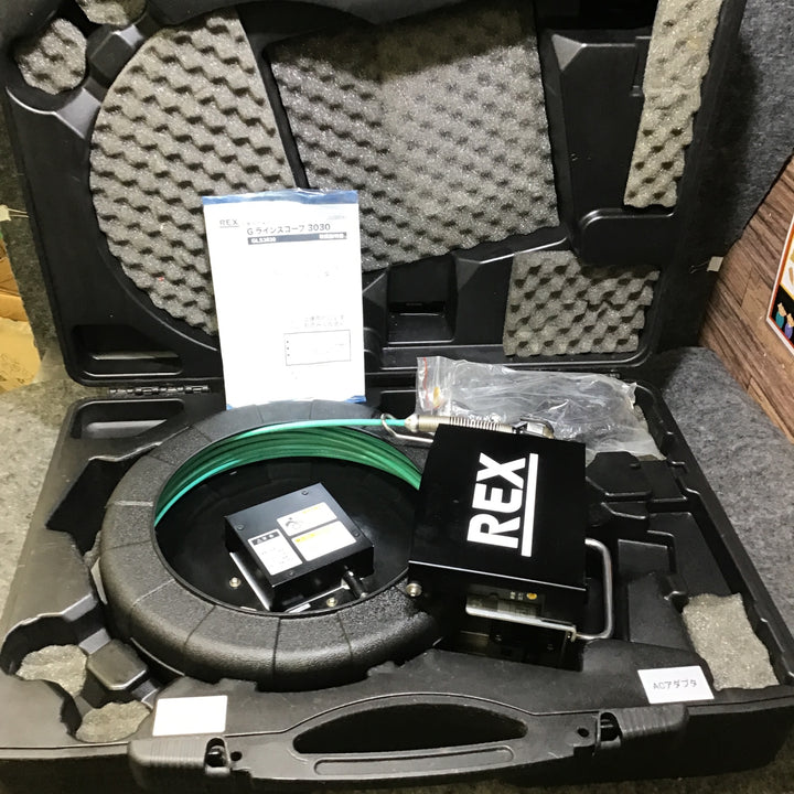 レッキス (REX)  管内カメラ GラインスコープR3030 GLS3030 カメラ 【桶川店】