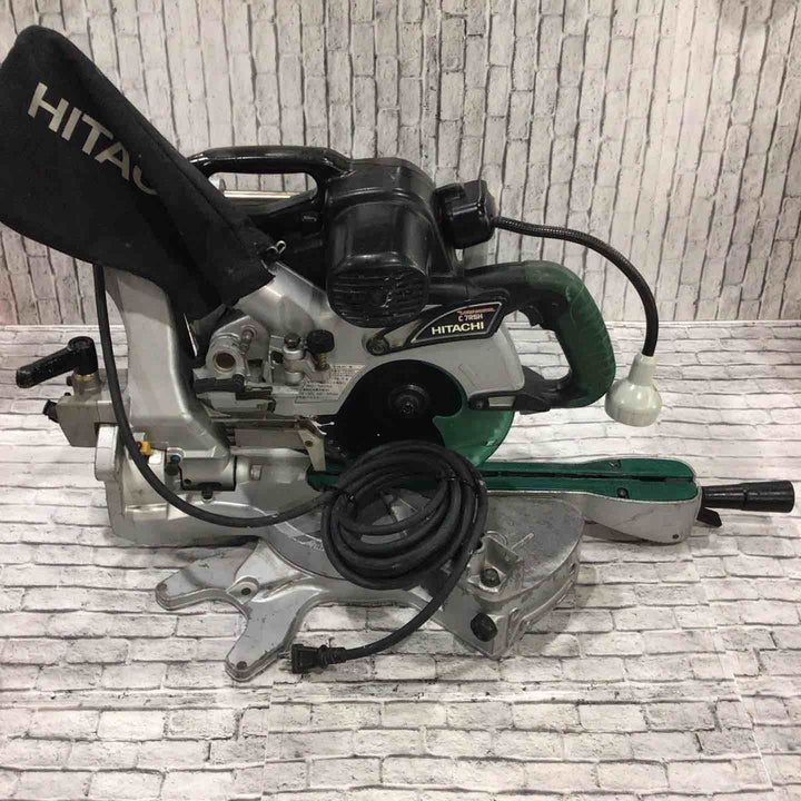 ☆ハイコーキ(HIKOKI ※旧:日立工機) 卓上スライド丸のこ C7RSH【川口店】