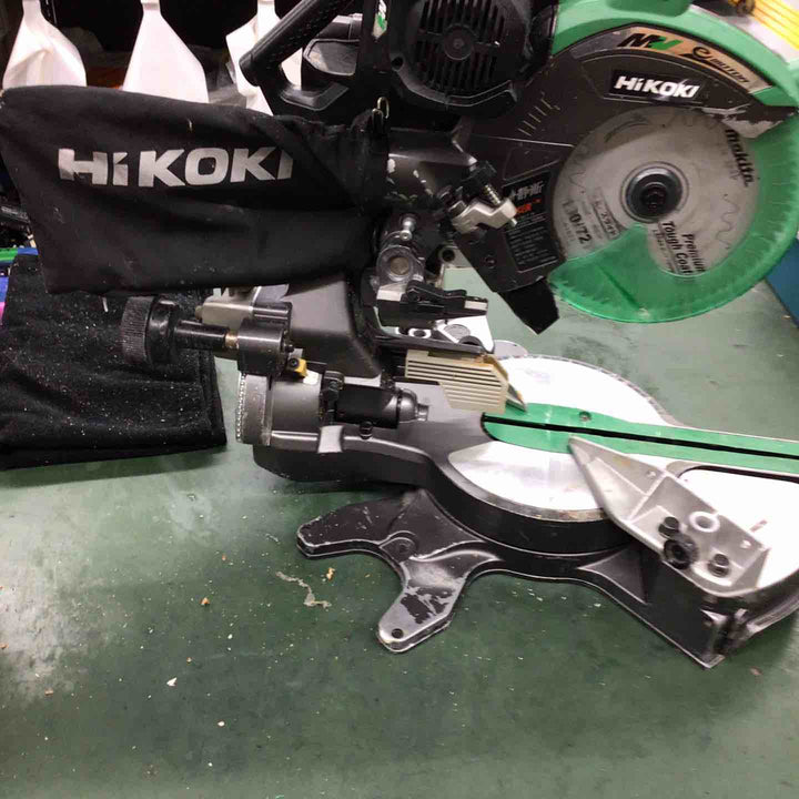 ★ハイコーキ(HIKOKI ※旧:日立工機) コードレス卓上スライド丸のこ C3607DRA(NN)レーザーが薄い。【戸田店】