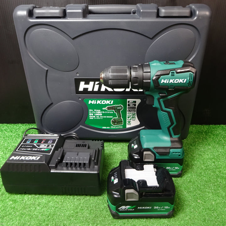 〇ハイコーキ(HiKOKI) コードレス振動ドライバドリル DV18DD(2XCZ)【岩槻店】