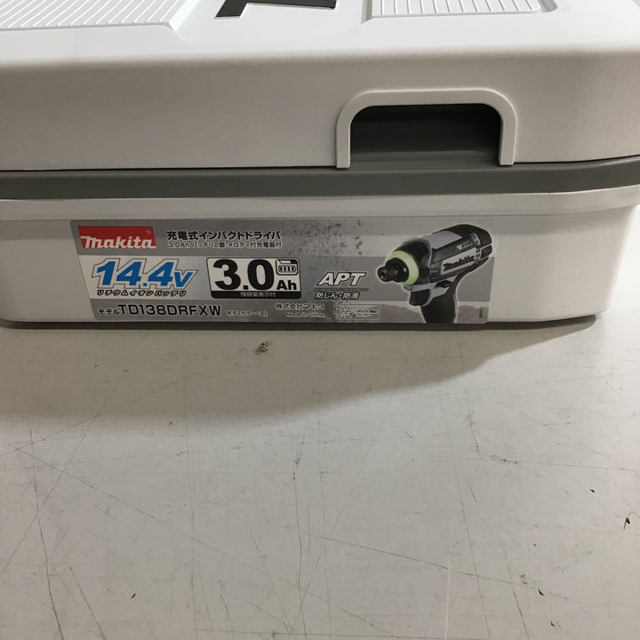 ★マキタ(makita) コードレスインパクトドライバー TD138DRFXW【戸田店】