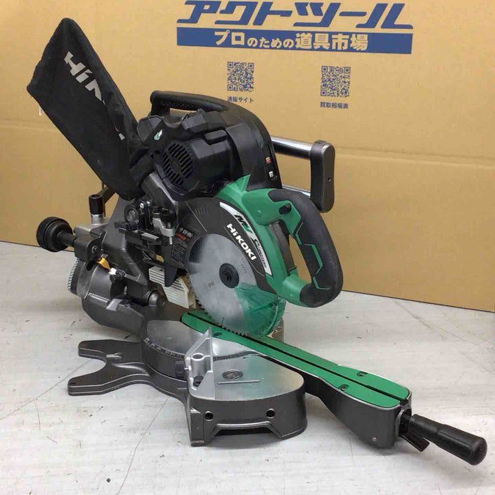 ★ハイコーキ(HIKOKI ※旧:日立工機) コードレス卓上スライド丸のこ C3607DRA(K)(NN) 本体のみ【戸田店】