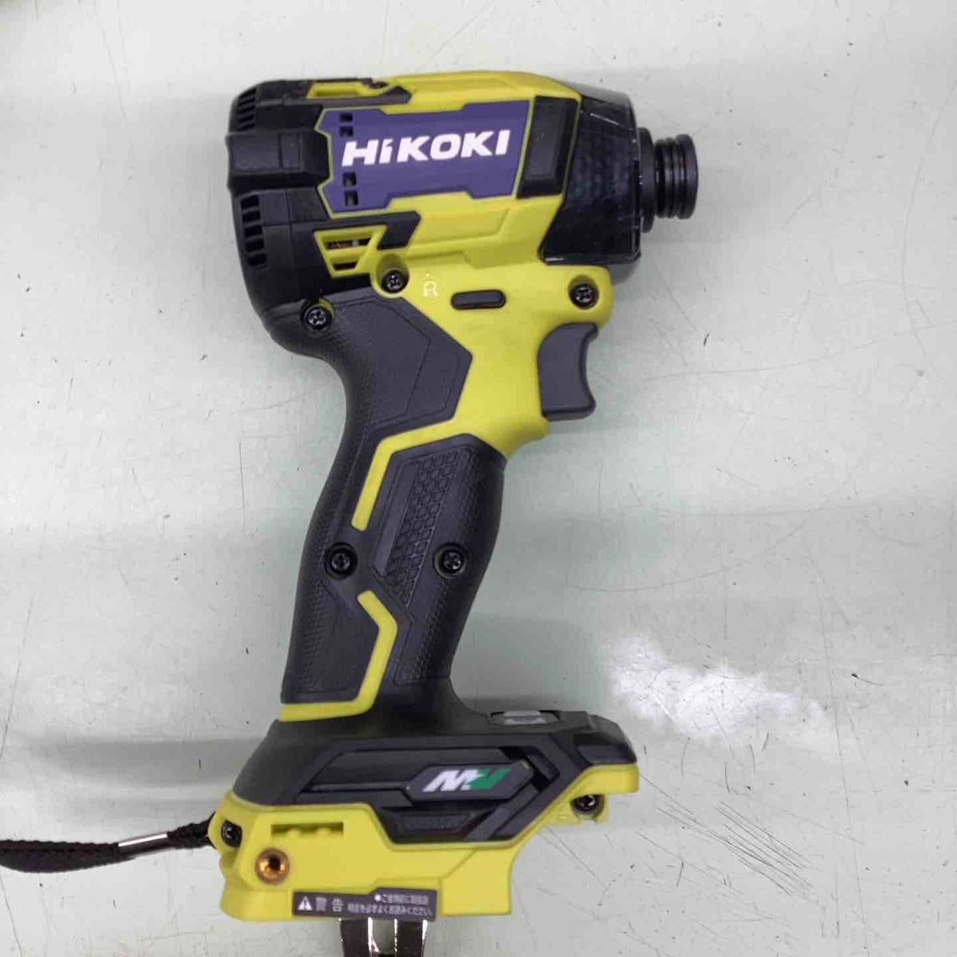 ★ハイコーキ(HIKOKI ※旧:日立工機) コードレスインパクトドライバ スパイダーイエロー WH36DD(2XHYSZ)【越谷店】