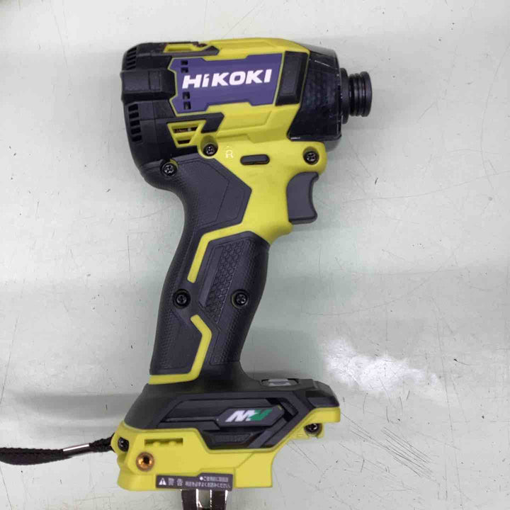 ★ハイコーキ(HIKOKI ※旧:日立工機) コードレスインパクトドライバ スパイダーイエロー WH36DD(2XHYSZ)【越谷店】