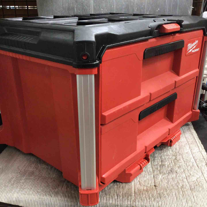 【中古】milwaukee(ミルウォーキー) PACKOUT™ パックアウト 引き出し収納 2段【草加店】