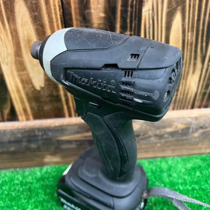 マキタ 18Vインパクトドライバ TD146DX2B 本体+バッテリ ビットスリーブ動き渋め【桶川店】