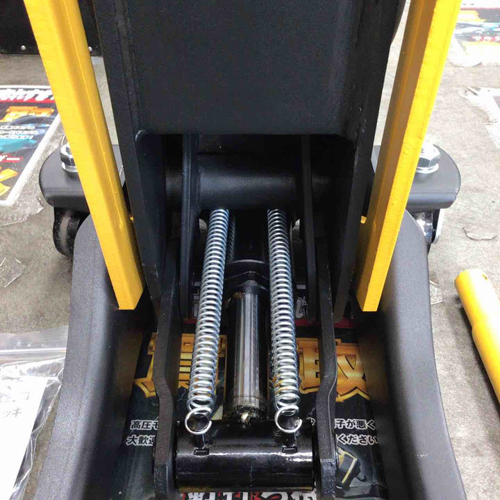 大自工業 メルテック 2t油圧超低床 ガレージジャッキ エクストラハイリフト MP-20T【川崎店】