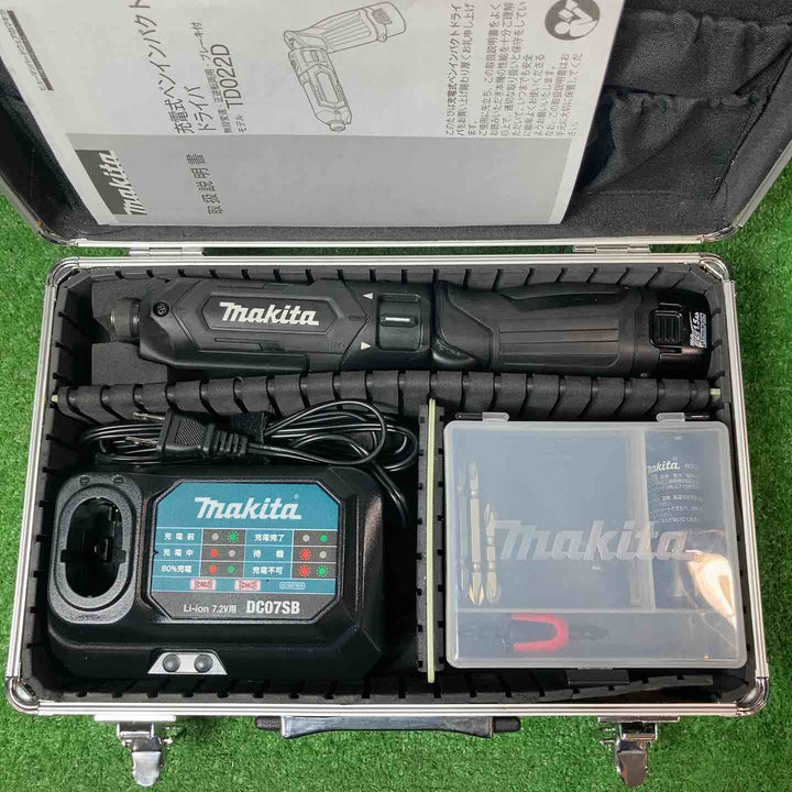 ★マキタ(makita) 7.2V コードレスペンインパクトドライバー TD022DSHXB【岩槻店】