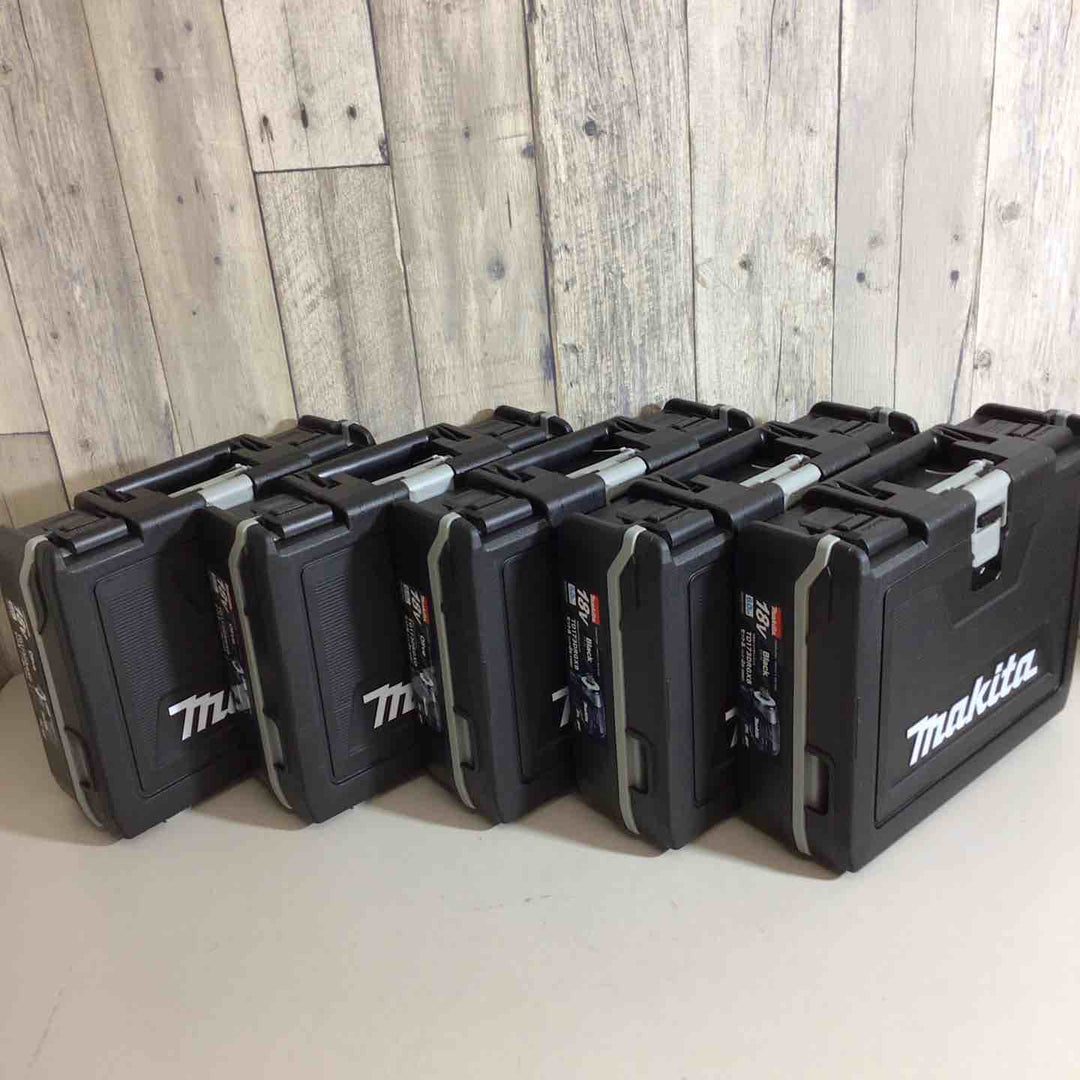 【未使用品】マキタ(makita) コードレスインパクトドライバー TD173DRGXO、 TD173DRGXB 5台セット ブラック 黒 オリーブ【戸田店】