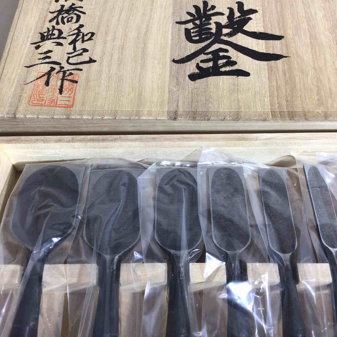 【未使用品】カネ高 追入十本組 高橋典三 高橋和己 鑿 鉋 大工道具 鑿 鉋 大工道具【戸田店】