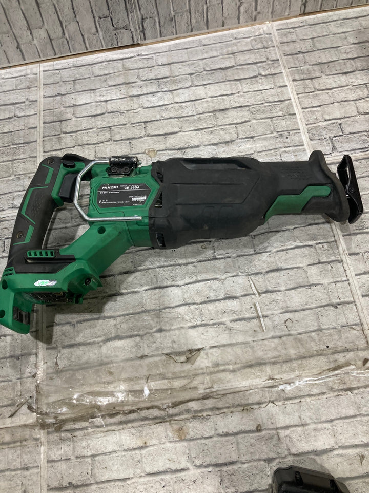 ★ハイコーキ(HIKOKI ※旧:日立工機) コードレスセーバーソー CR36DA(XP) 切断能力:軟鋼Φ130mm、塩ビΦ130mm、木材 120mm、軟鋼板19mm【川口店】