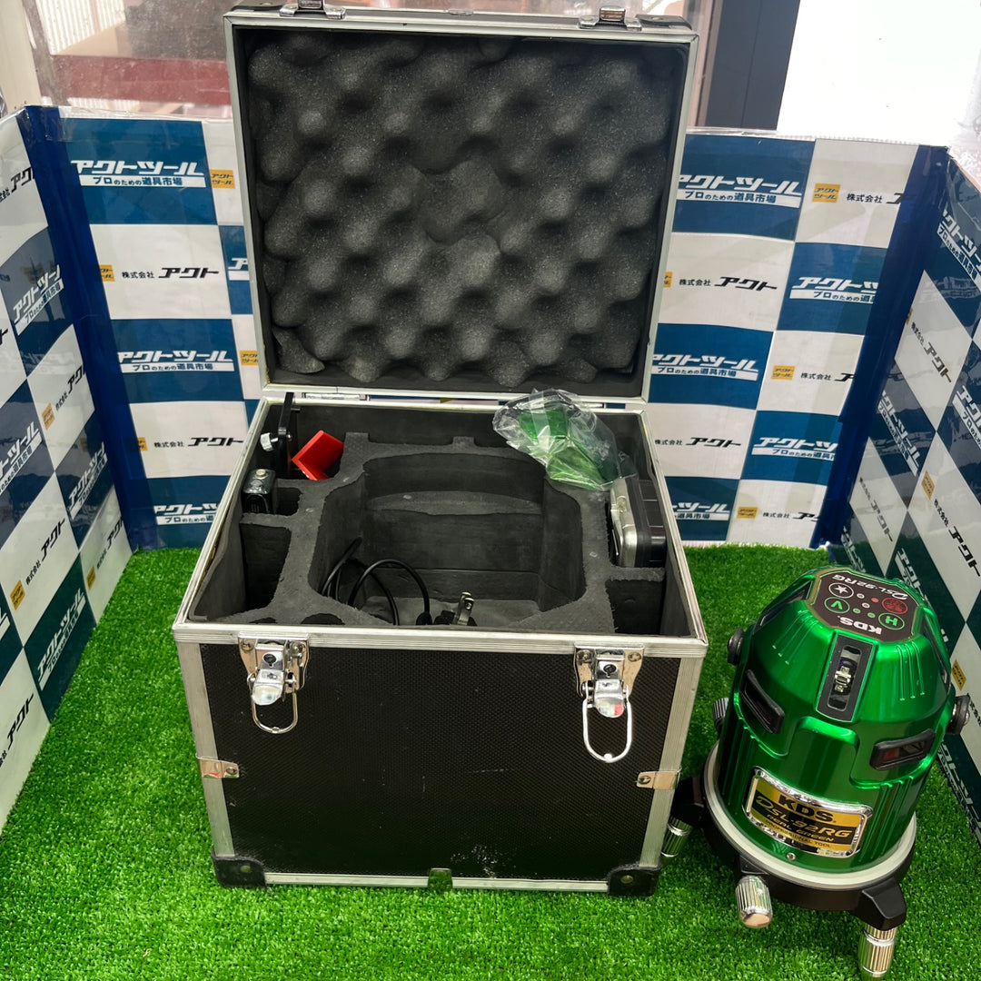 KDS 電子整準 グリーンレーザー墨出し器 DSL-92RG 現状品 動作詳細 記載有 【草加店】