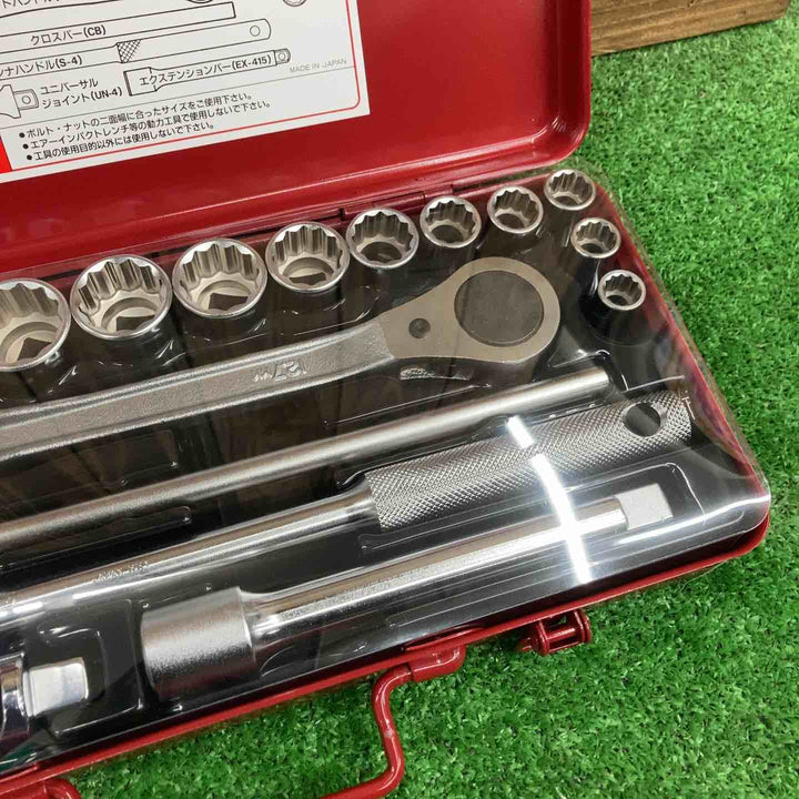 トップ(TOP) ソケットレンチセット SWS-413 (差込角12.7mm)18点 【桶川店】