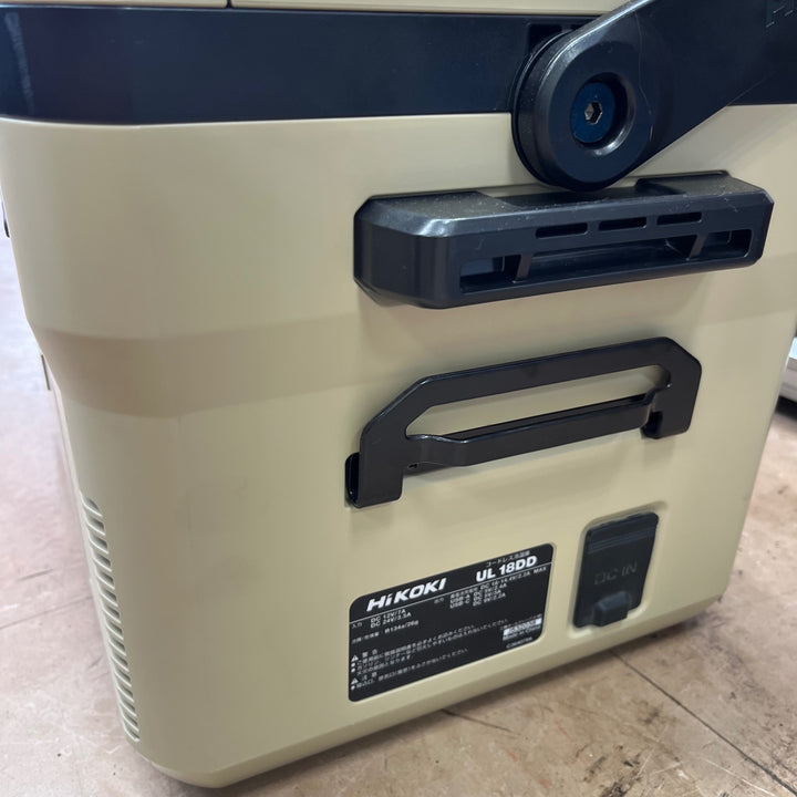 〇ハイコーキ(HIKOKI ※旧:日立工機) コードレス冷温庫 UL18DD(NMB)【草加店】