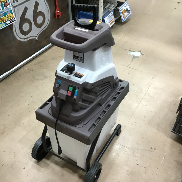 【店頭受取り限定】ハイガー(HAIGE)ーデンシュレッダー 電動粉砕機 HG-BSLD02E(本体のみ)ウッドチッパー  押込み棒 BOX付き【草加店】