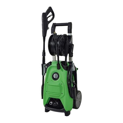 日動工業 高圧洗浄機 ジェットクリーナー 311×333×872mm 緑 NJC120B-R-10M【桶川店】
