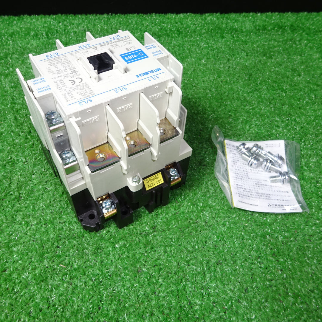 三菱 MITUBIS AC100V 電磁接触器 S-N65 マグネットスイッチ  2個まとめ【岩槻店】
