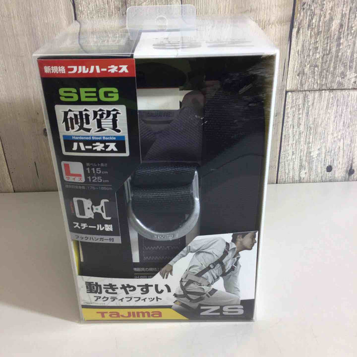 □タジマ(Tajima) ハーネスZS 黒 Lサイズ AZSL-BK【戸田店】