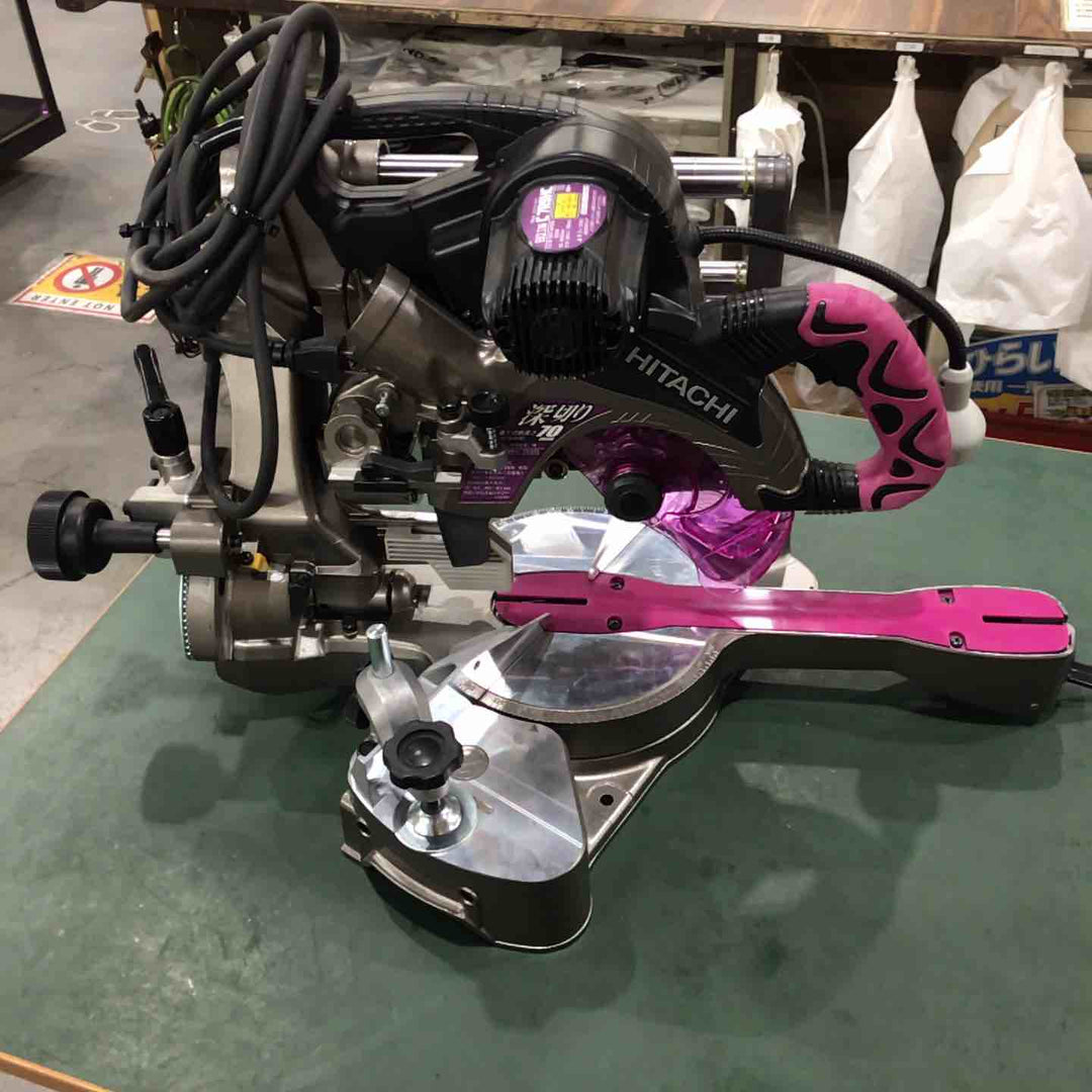 ★ハイコーキ(HIKOKI ※旧:日立工機) 卓上スライド丸のこ C7RSHC【川口店】