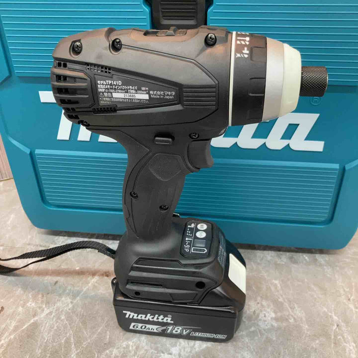 ★マキタ(makita) コードレス4モードインパクトドライバー TP141DRGXB【八潮店】