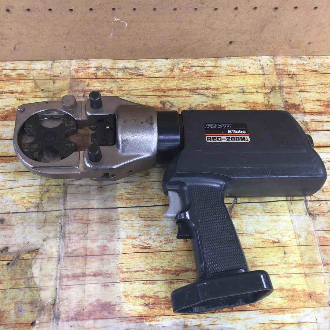 ◇泉精器(IZUMI) コードレス油圧式圧着工具 REC-200M2H【川崎店】