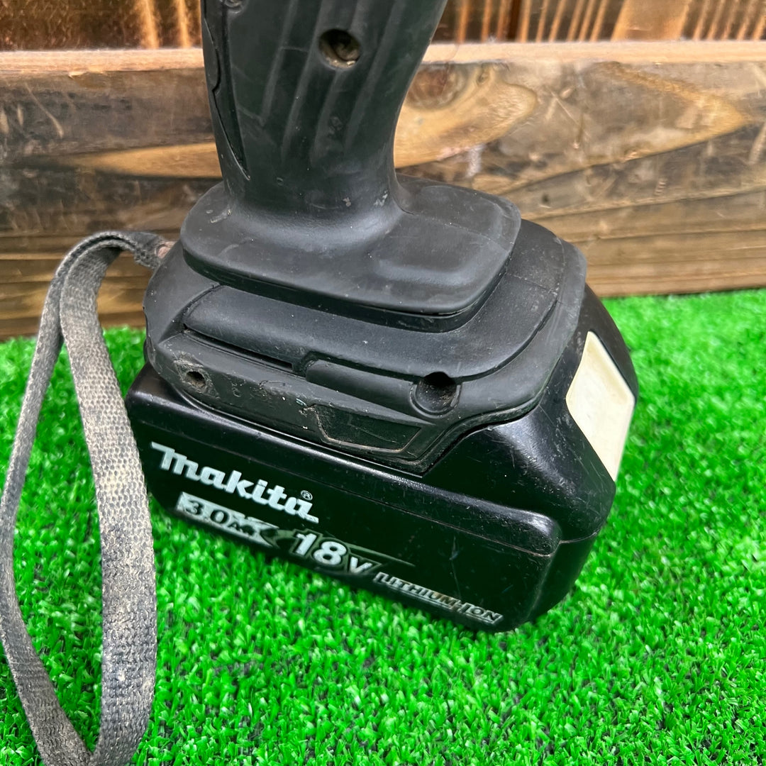 マキタ 18Vインパクトドライバ TD146DX2B 本体+バッテリ ビットスリーブ動き渋め【桶川店】